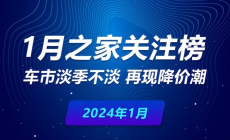 1月关注榜：再现降价 车市淡季不淡