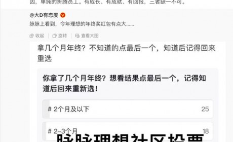 理想汽车CEO李想回应“年终奖有点大”