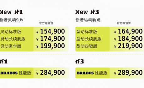 售15.49万元起 新款smart家族车型上市