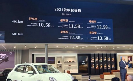 2024北京车展：新款欧拉好猫正式上市
