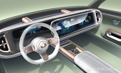 科幻 smart精灵#5概念车内饰预告图曝光