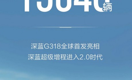 深蓝品牌3月份交付新车共计13048辆