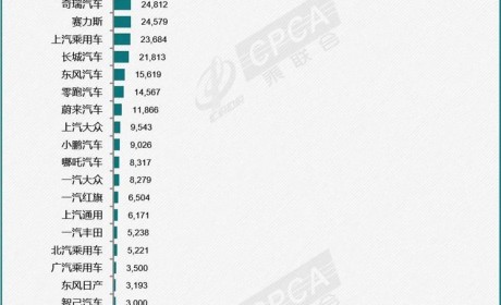 第三没想到 乘联会3月新能源车销量排名
