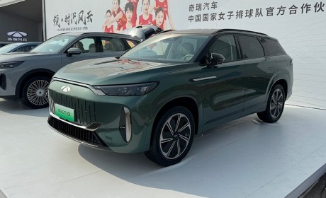 中大型SUV 奇瑞风云T10实车正式亮相