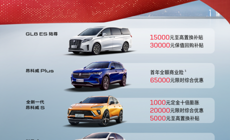 昂科威Plus降6.5万 别克推50亿钜惠福利