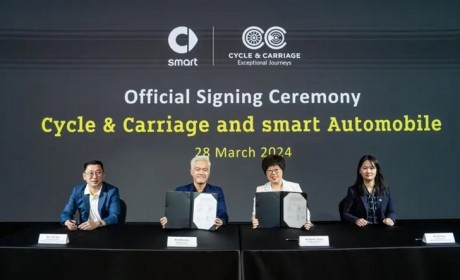 有望4月底上市 smart精灵#1亮相新加坡