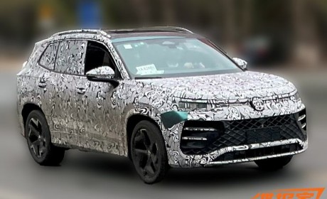 与途观L PRO异曲同工？新大众探岳谍照