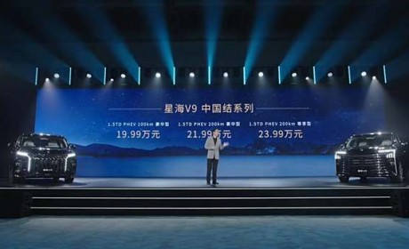 售19.99万起 东风风行星海V9正式上市