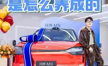 两大“春晚明星”跨界牵手，王铮亮成问界M9新晋车主