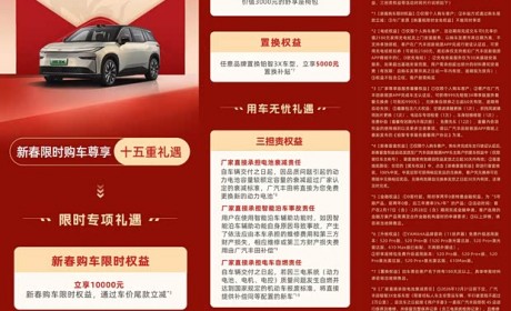 可享1万元现金优惠等 广汽丰田铂智3X推新春限时购车礼遇