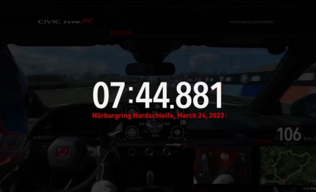 7分44秒88！CIVIC TYPE R再度制霸纽北赛道