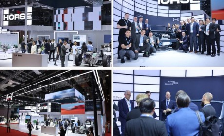 浩思动力Horse Powertrain 上海车展中国首秀，首展混动系统GaN芯片技术