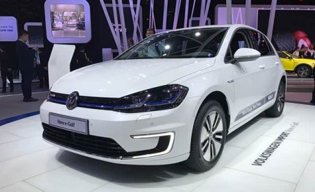 大众新款高尔夫电动版e-Golf正式发布
