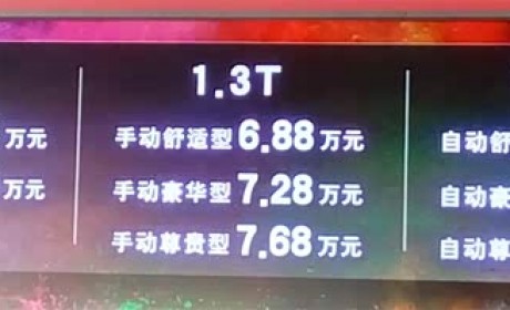 北汽幻速S5正式上市 售5.98-8.58万元