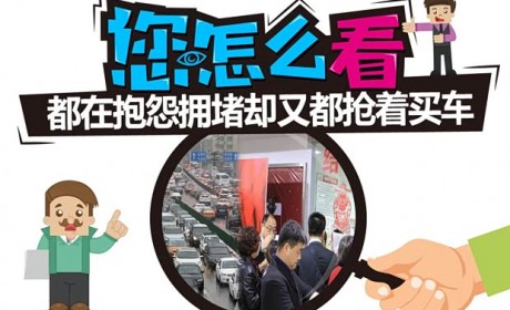 您怎么看？都在抱怨拥堵却又都抢着买车