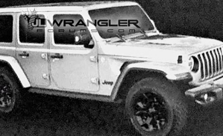 风格变化不大 Jeep新牧马人官方效果图