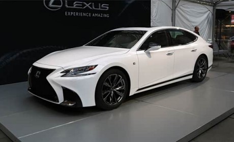 3.5T V6 雷克萨斯LS 500 F Spor亮相纽约车展