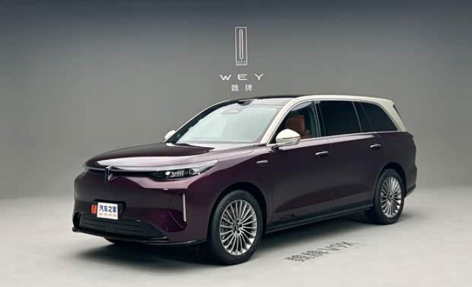 配备后轮转向+双腔空悬等 魏牌V9X实车亮相